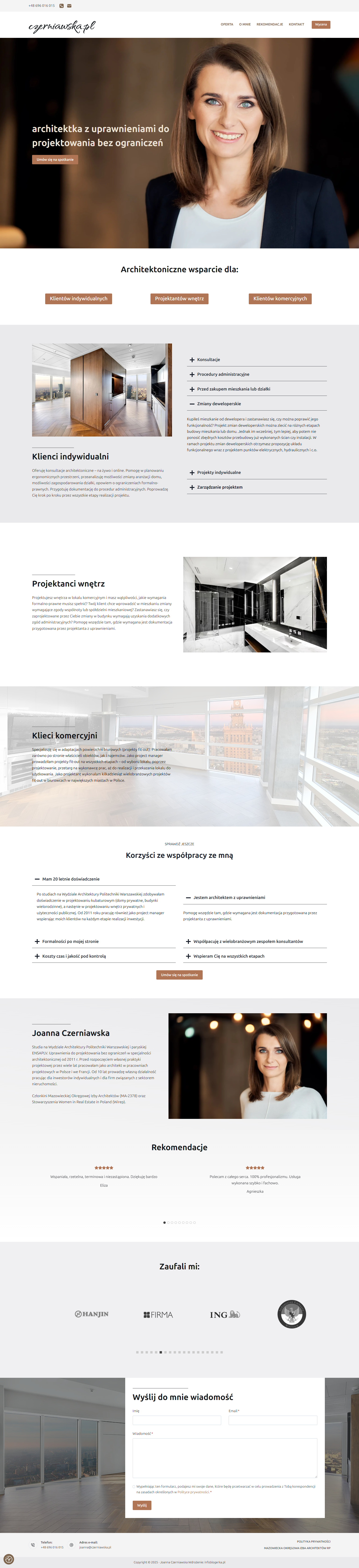 Strona-WWW-dla-architektki-z-uprawnieniami-do-projektowania-bez-ograniczen