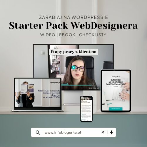 starter pack webdesignera
