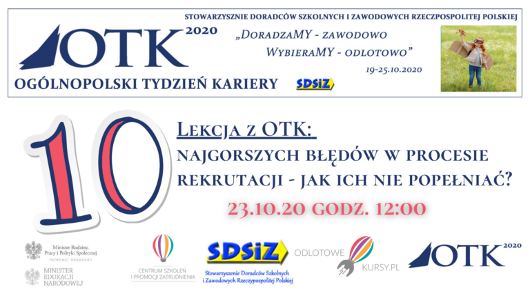 10 NAJGORSZYCH BŁĘDÓW W PROCESIE REKRUTCAJI - OTK 2020 2 10bledow OTK 1